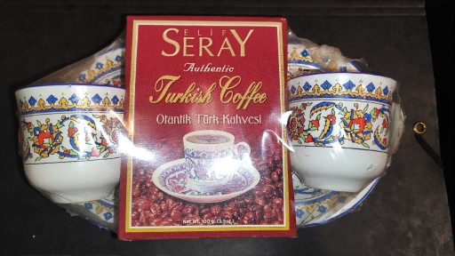Zdjęcie oferty: Zestaw kawowy espresso Turkish Coffee kawa Turcja