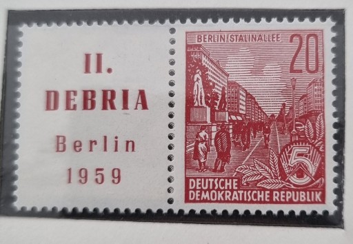Zdjęcie oferty: Niemcy NRD 1959 plan 5 letni przywieszką idealny