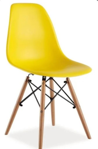 Zdjęcie oferty: 6 x żółte krzesła do kuchni, jadalni.