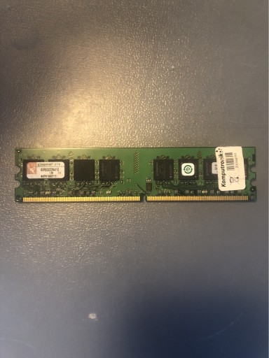 Zdjęcie oferty: Pamięć RAM Kingston 1 GB DDR2