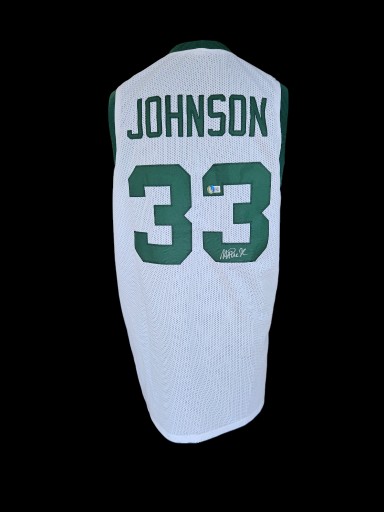 Zdjęcie oferty: MAGIC JOHNSON - mistrz NBA koszulka autograf 