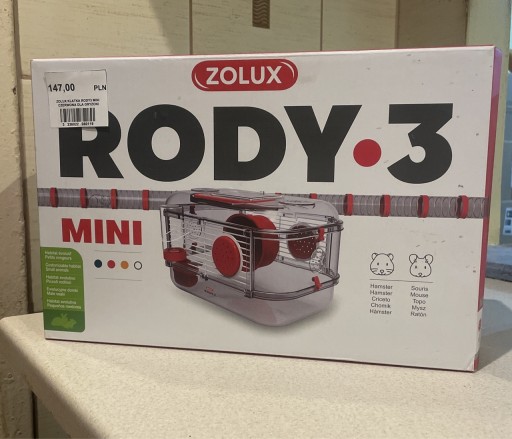 Zdjęcie oferty: Klatka Zolux Rody mini czerwona nowa