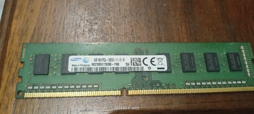 Zdjęcie oferty: Pamięć ram Samsung ddr3 4 Gb