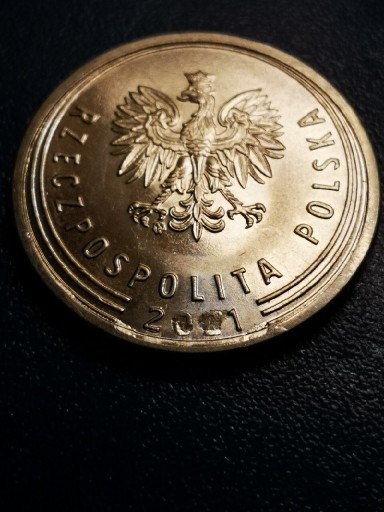 Zdjęcie oferty: Destrukt monety 1zl z  BRAK PEŁNEJ DATY 