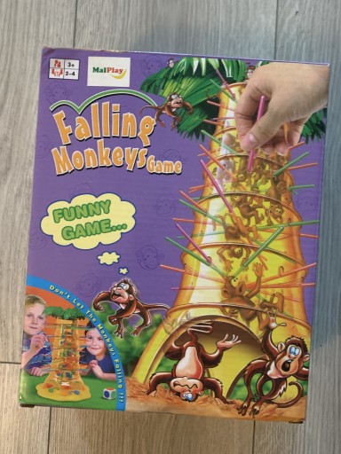 Zdjęcie oferty: Gra zręcznościowa rodzinna spadające małpki 