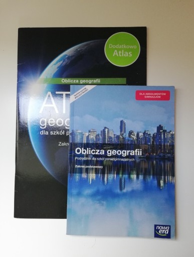 Zdjęcie oferty: Oblicza geografii podręcznik i atlas - podstawowy