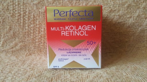 Zdjęcie oferty: Perfecta Multi-Kolagen Retinol 50+ krem dzień/ noc