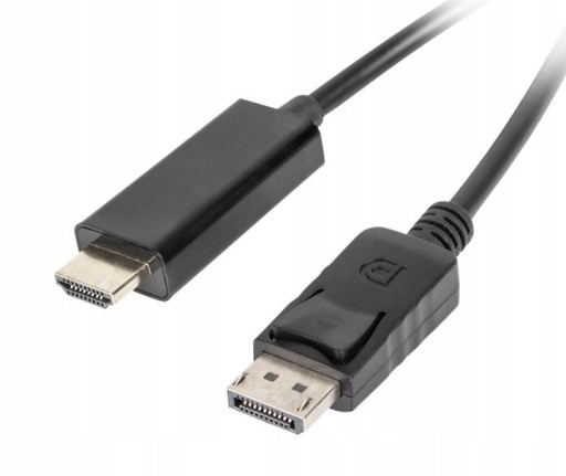 Zdjęcie oferty: Kabel DisplayPort-HDMI DP-HDMI 1.4 Full HD 3M