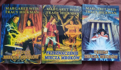 Zdjęcie oferty: MIECZ MROKÓW  T. 1-3 MARGARET WEIS TRACY HICKMAN