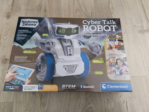 Zdjęcie oferty: Nowy Robot Cyber Talk Clementoni programowalny
