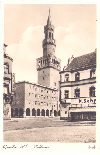 Zdjęcie oferty: Opole. Ratusz- Oppeln Rathaus ok. 1935