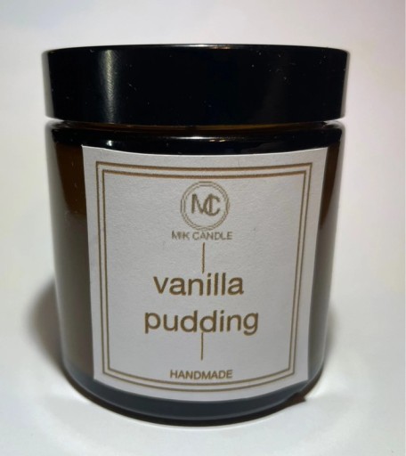 Zdjęcie oferty: Świeca sojowa Vanilla Pudding - budyń waniliowy 