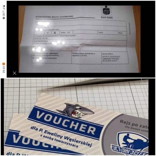 Zdjęcie oferty: Voucher na skuter wodny 