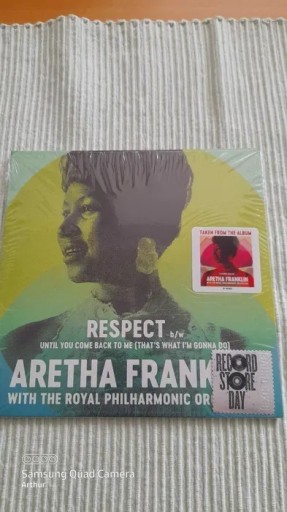 Zdjęcie oferty: winyl 7" Aretha Franklin "Respect" RSD limited