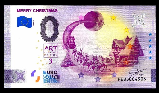 Zdjęcie oferty: 0 euro Merry Christmas Holandia Anniversary 2020