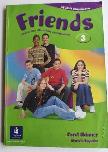 Zdjęcie oferty: Friends podręcznik do angielskiego Carol Skinner
