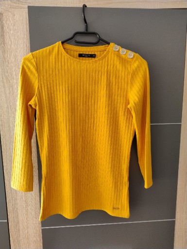 Zdjęcie oferty: Żółta, musztardowa bluzka XS Mohito 