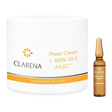 Zdjęcie oferty: CLARENA Power Cream 100 ml KREM Z WITAMINĄ C 