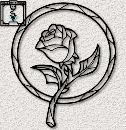 Zdjęcie oferty: Dekoracja na ścianę Disney róża