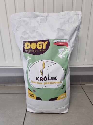 Zdjęcie oferty: DOGY KARMA PIECZONA Z KRÓLIKIEM 5 KG