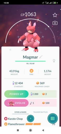 Zdjęcie oferty: Shiny magmar