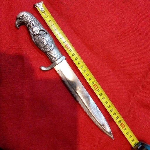 Zdjęcie oferty: 6) Metalowy nóż z metalową rękojeścią 