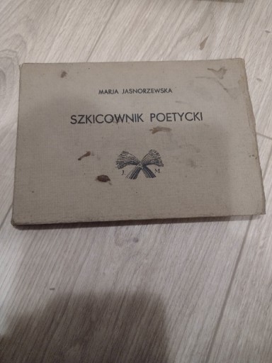 Zdjęcie oferty: Szkicownik poetycki 1939. Jasnorzewska