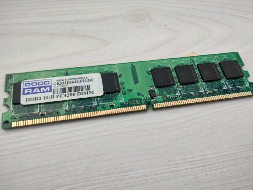 Zdjęcie oferty: Pamięć RAM GOOD RAM DDR2 1GB PC4200 3sztuki