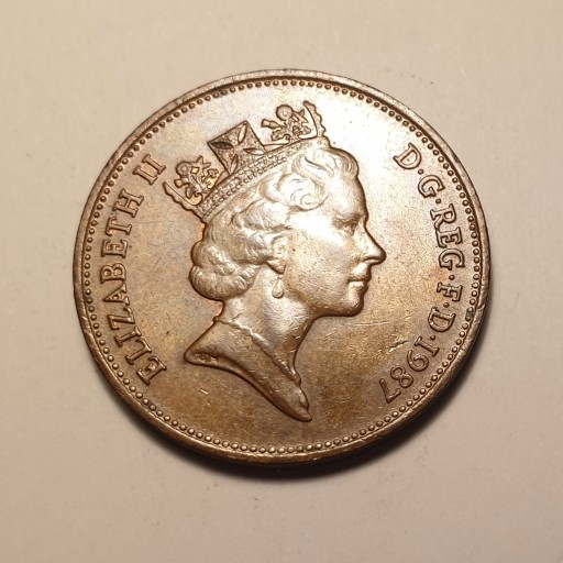 Zdjęcie oferty: W. Brytania - Moneta 2 pensy two pence 1987