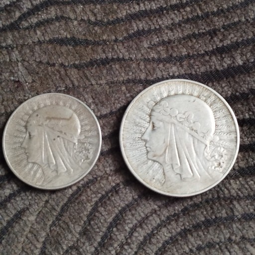 Zdjęcie oferty: Moneta 10 oraz 5 zł z1933