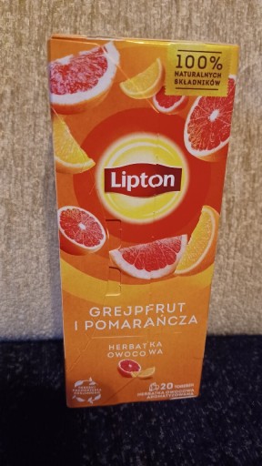 Zdjęcie oferty: Lipton grejpfrut pomarańcza herbata owocowa 34 g