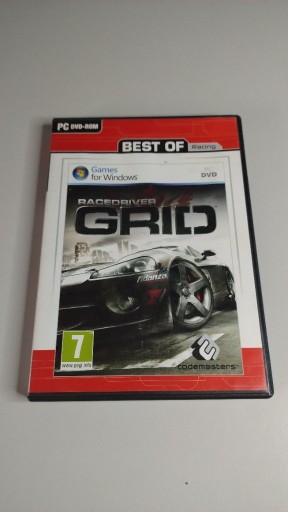 Zdjęcie oferty: RACEDRIVER GRID PC ( box ) 