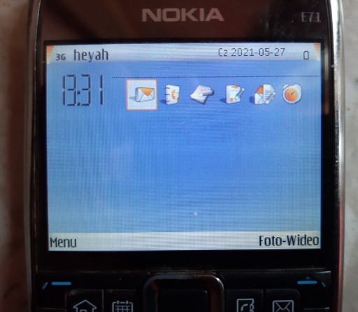 Zdjęcie oferty: Nokia E71, lekko uszkodzona