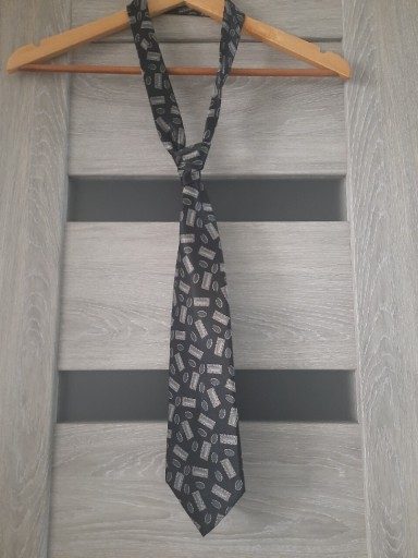 Zdjęcie oferty: czarny krawat męski