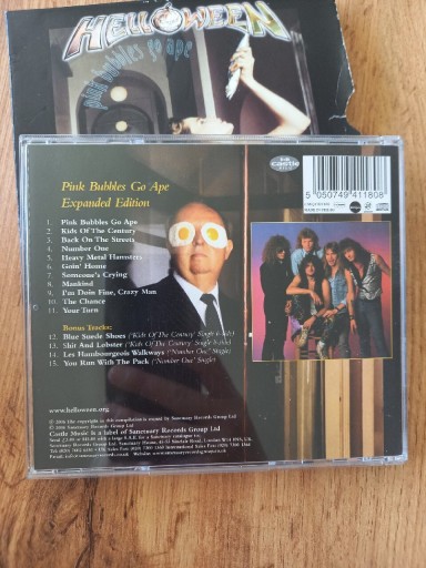 Zdjęcie oferty: Płyta CD  Helloween - pink bubbles go ape 
