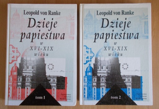 Zdjęcie oferty: von Ranke DZIEJE PAPIESTWA w XVI-XIX WIEKU tom 1-2