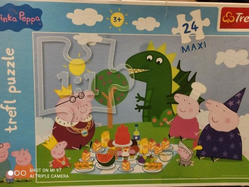 Zdjęcie oferty: Puzzle Maxi Świnka Peppa 24 Elementy