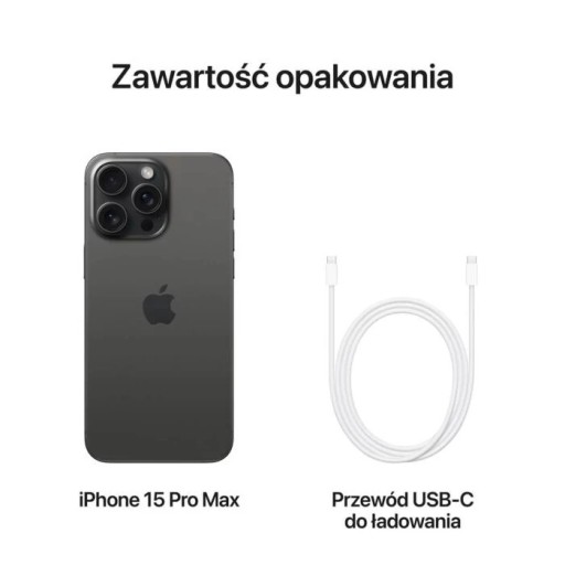 Zdjęcie oferty: Apple iPhone 15 Pro Max 1TB Black Titanium
