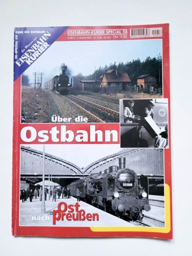 Zdjęcie oferty: Eisenbahn Kurier Special 58 - Uber Die Ostbahn