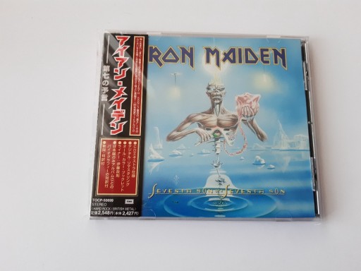 Zdjęcie oferty: IRON MAIDEN - SEVENTH SON OF A CD Japan OBI 1998r.