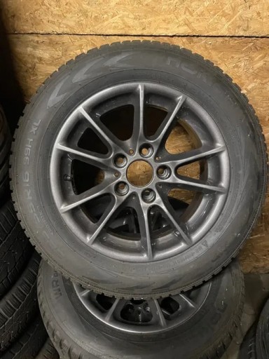 Zdjęcie oferty: Koła BMW 5 E60 225/55R16 Nokian jak nowe zimowe 16