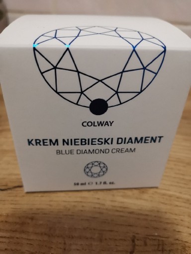 Zdjęcie oferty: Krem niebieski diamond colway do twarzy