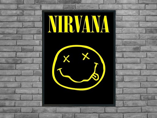 Zdjęcie oferty: Plakat muzyczny nirvana