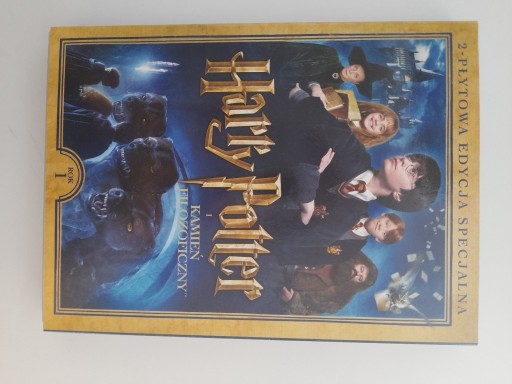 Zdjęcie oferty: Harry Potter i Kamień Filozoficzny DVD + dodatek 