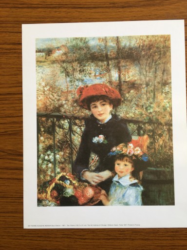 Zdjęcie oferty: Reprodukcja obrazu Auguste Renoir’a Deux Soeurs