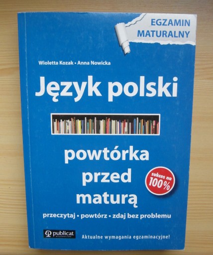 Zdjęcie oferty: JĘZYK POLSKI Powtórka przed maturą Publicat