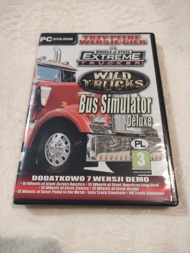 Zdjęcie oferty: Bus Simulator Deluxe, Wild Trucks, 18 Wheels of