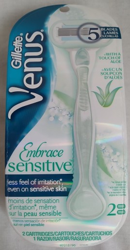 Zdjęcie oferty:  GILLETTE VENUS EMBRACE SENSITIVE (2 wkłady)