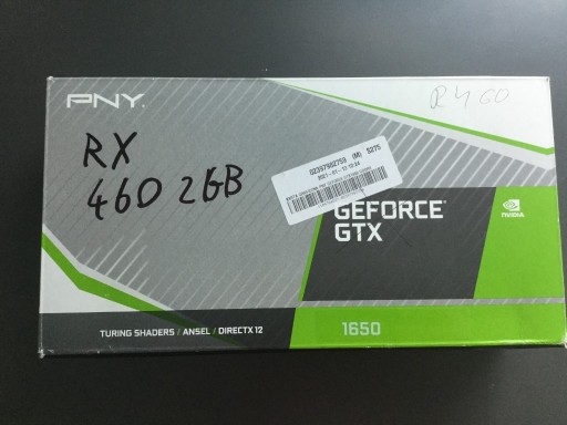 Zdjęcie oferty: Pudełko od GTX 1650