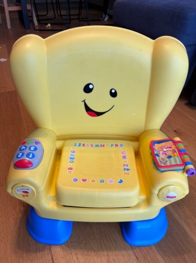 Zdjęcie oferty: Edukacyjny interaktywnym fotelik Fisher Price